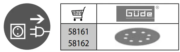 Gude EXS 125 E Eccentric Sander - FIG6