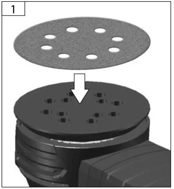 Gude EXS 125 E Eccentric Sander - FIG7