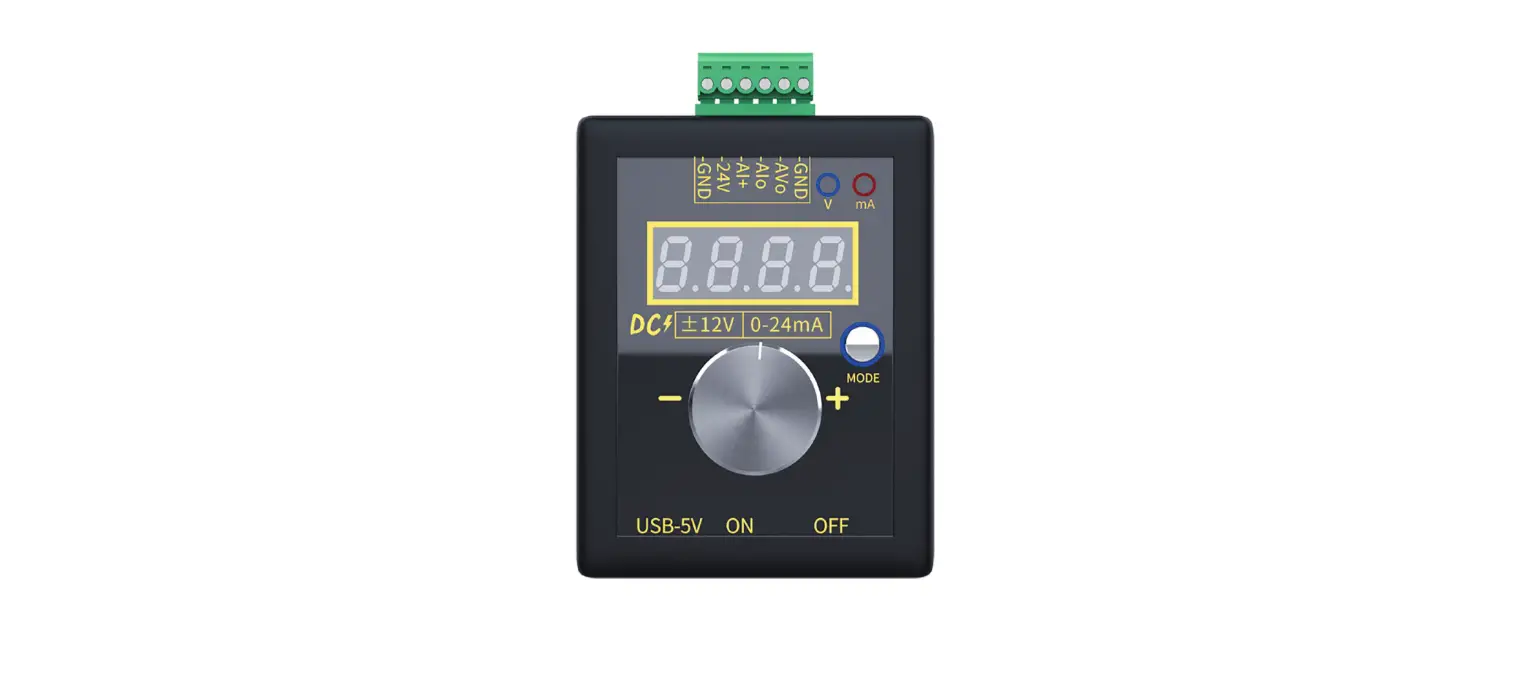 Ootdty Sg-002 ±12v/0-24ma Voltage And Current Source Signal Generator User Manual Ootdty Sg-002 ±12v/0-24ma Voltage And Current Source Signal Generator User Manual