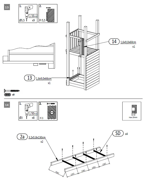 FUNGOO-PLAYGROUND-FLAPPI-Gray-Color-Climbing-Frame-fig-14