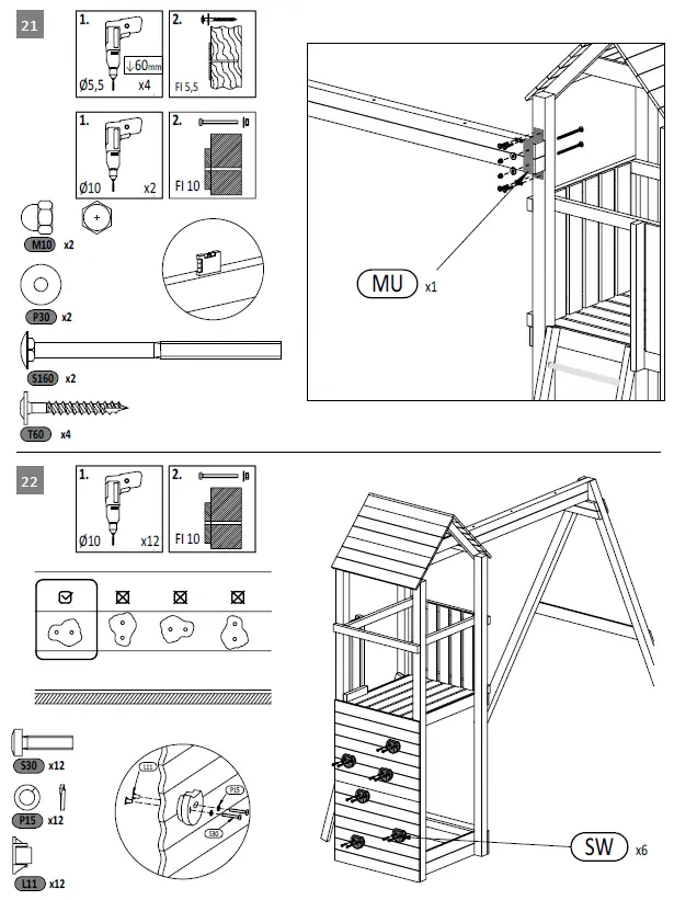 FUNGOO-PLAYGROUND-FLAPPI-Gray-Color-Climbing-Frame-fig-18