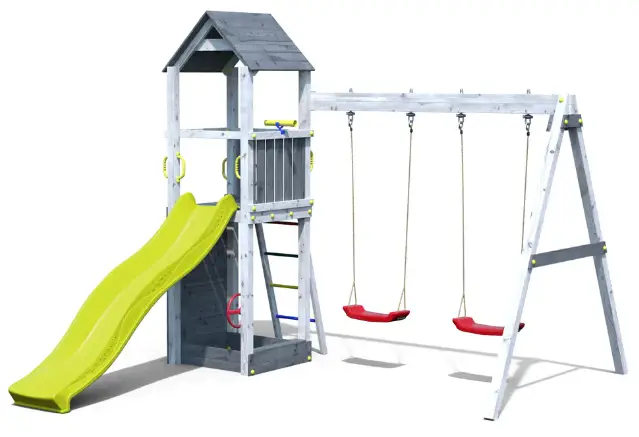 FUNGOO-PLAYGROUND-FLAPPI-Gray-Color-Climbing-Frame-product