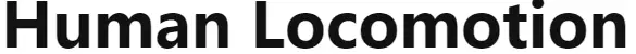 Human Locomotion LOGO