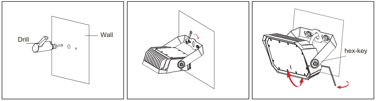 SYPER BRIGHT LEDS 70W LED Flood Light with Yoke Mount - Fig 3