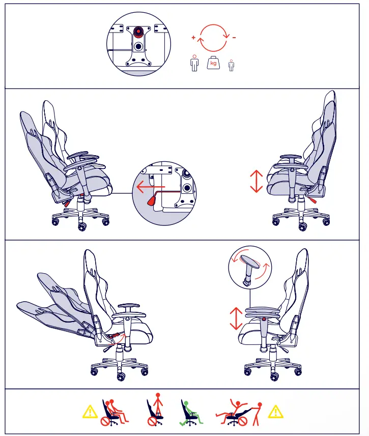 Trust GXT 716 Rizza Gaming Chair fig 1
