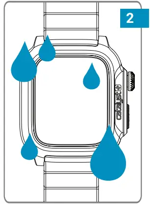catalyst Total Protection Apple Watch S7 Case 6