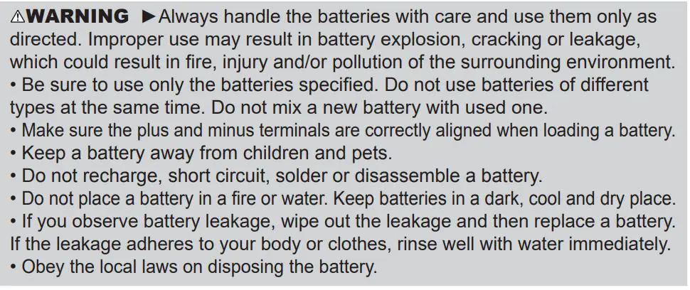 Hitachi LCD Projector User Manual - Warning