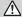 Hitachi LCD Projector User Manual - Warning or Caution icon