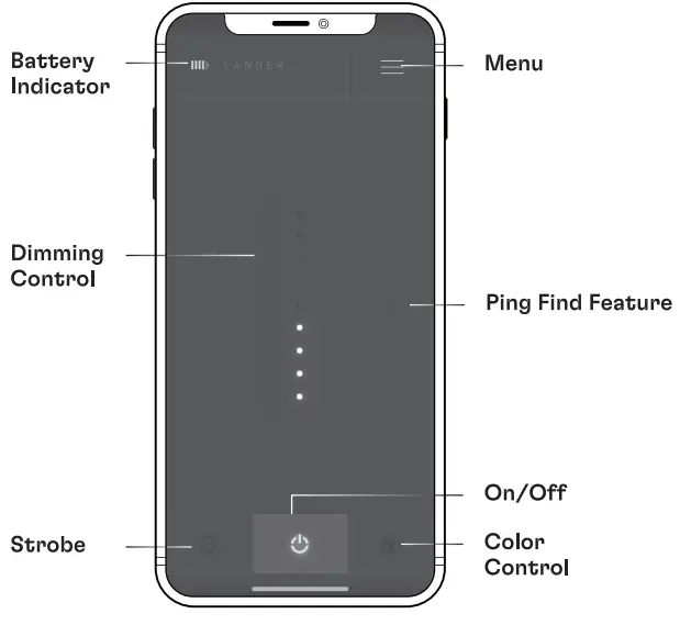 LANDER B08TCKSGNF Cairn XL Lantern Waterproof Power Bank - 4