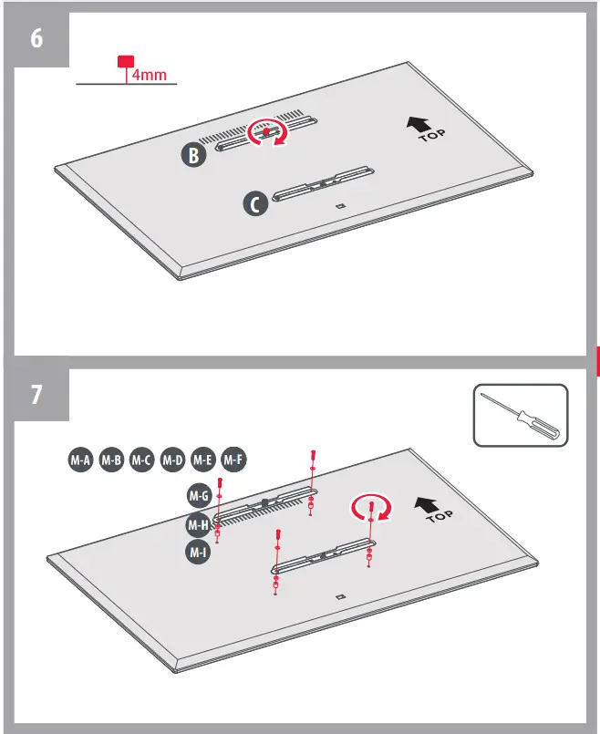 ONE FOR ALL WM5650 Full Motion TV Wall Mount - fig 5
