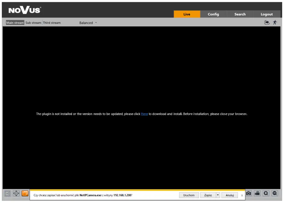 NETWORK CONNECTION USING WEB BROWSER