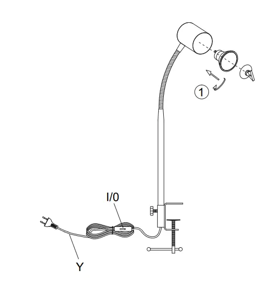 Paul-Neuhaus-997501-Tarik-LED-Clamp-Light-FIG-2
