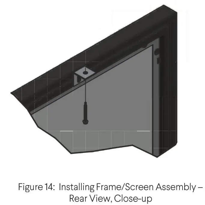 Stewart-WSDQ180HST13G4EZX Wallscreen Deluxe Fixed Frame Snap Screens Owner's Manual - Fig 14