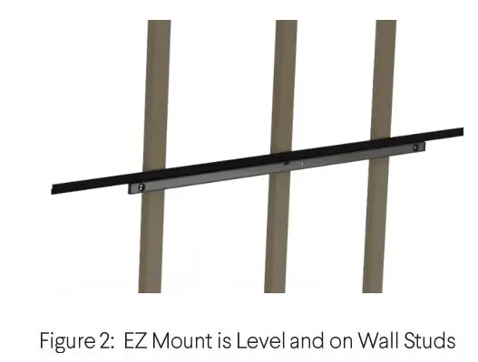 Stewart-WSDQ180HST13G4EZX Wallscreen Deluxe Fixed Frame Snap Screens Owner's Manual - Fig 2