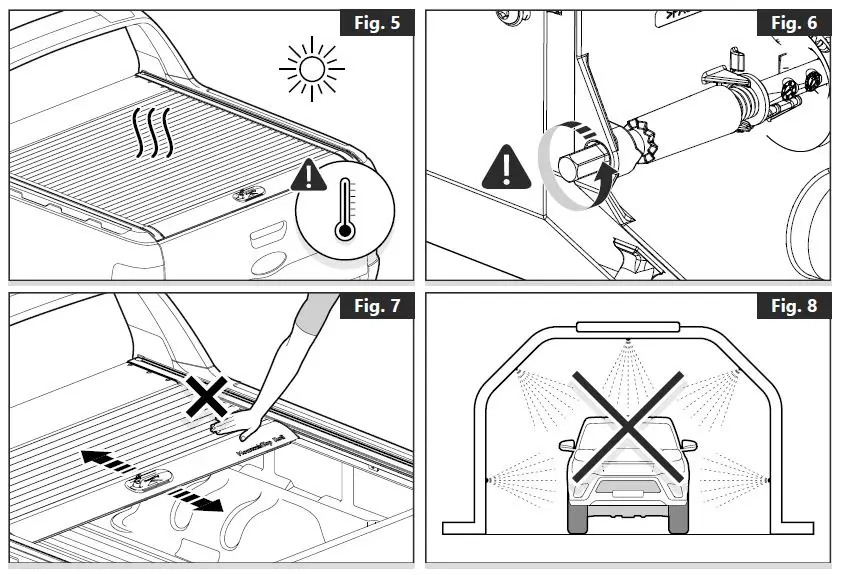 Mountain Top Top Aluminium Roll Cover Ford Ranger Wildtrak FIG 2