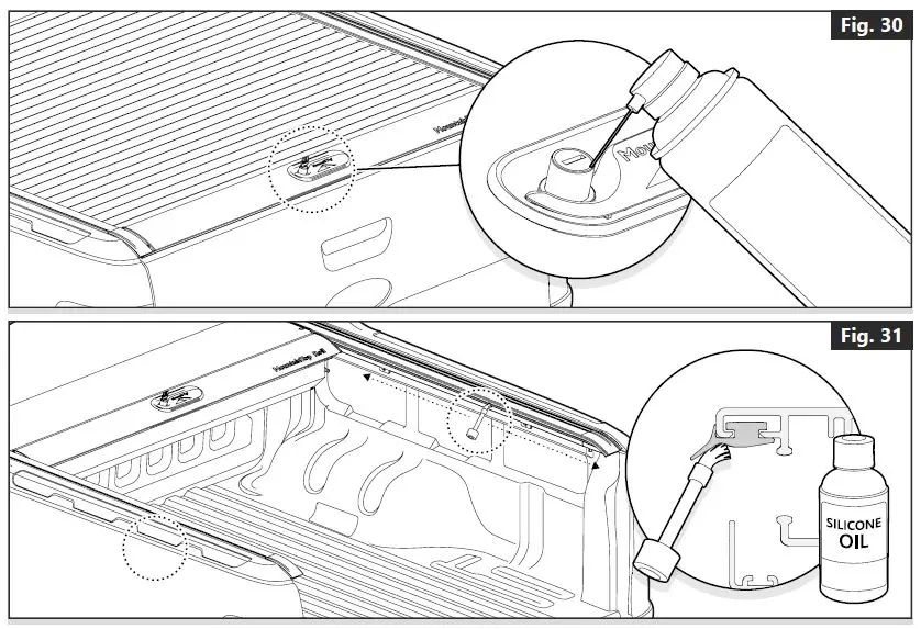 Mountain Top Top Aluminium Roll Cover Ford Ranger Wildtrak FIG 9