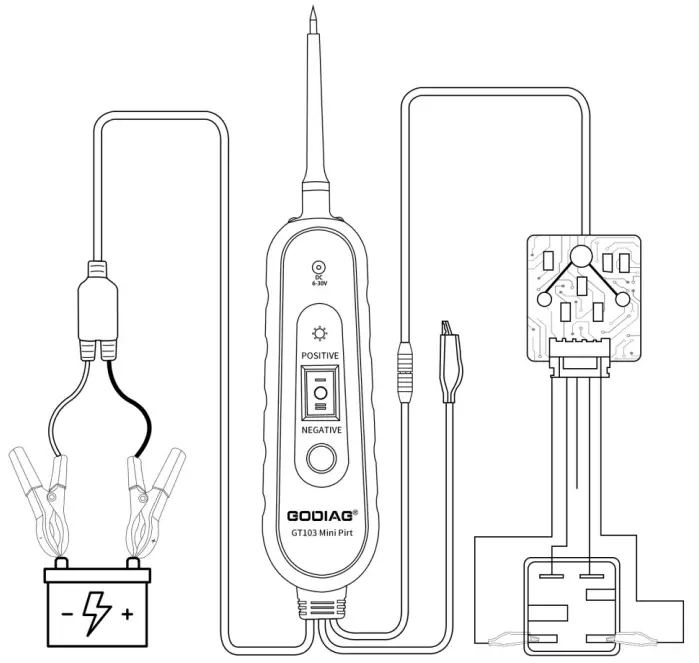 GODIAG GT103 Pirt Electric Circuit - 11