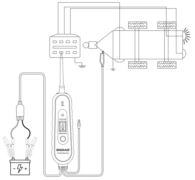 GODIAG GT103 Pirt Electric Circuit - 6