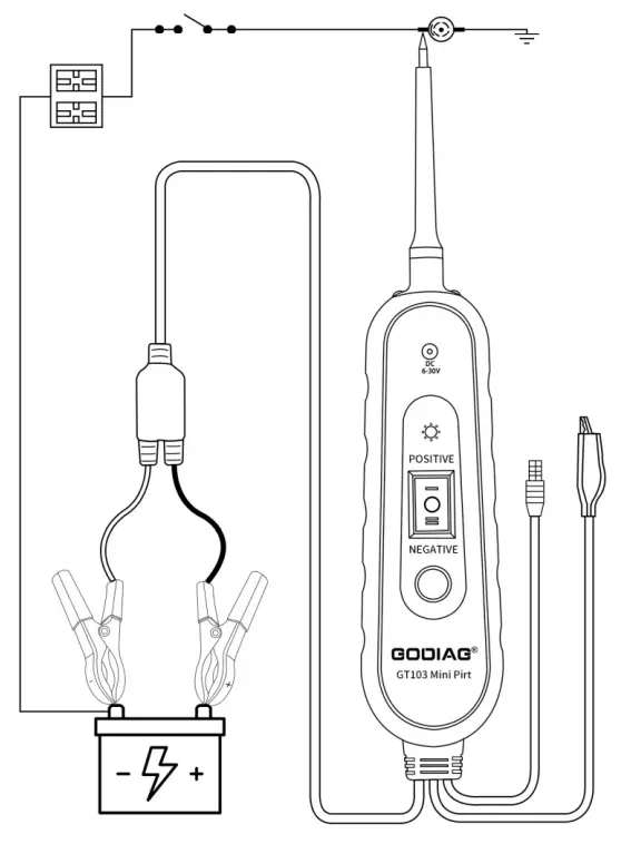 GODIAG GT103 Pirt Electric Circuit - 8