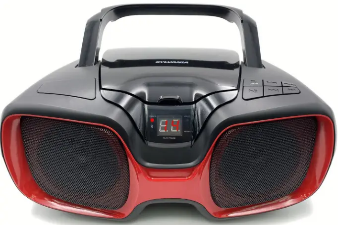 SYLVANIA-58465816179-Bluetooth-Portable-CD-AM-FM-Radio-product