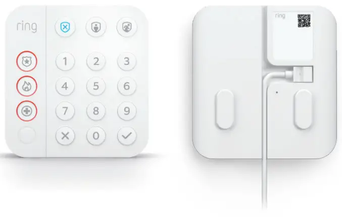 ring Alarm Pro Base Station and Security Devices - Keypad