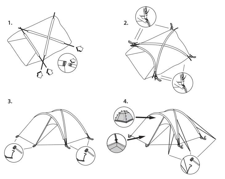 Outwell CLOUD 3 Tent