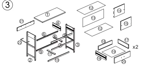 kmart-43138371-Larg-eGrey-Stainless-Steel-Top-Trolley-FIG-2