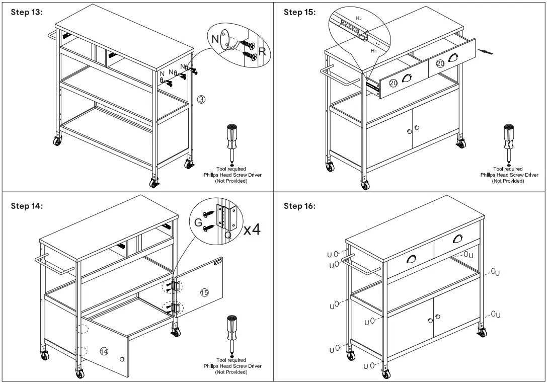 kmart-43138371-Larg-eGrey-Stainless-Steel-Top-Trolley-FIG-8