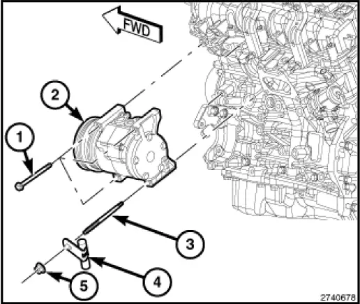 DODGE Chrysler Jeep 3 6L Cylinder Head - FIG 15