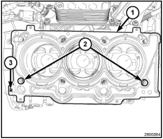 DODGE Chrysler Jeep 3 6L Cylinder Head - FIG 3