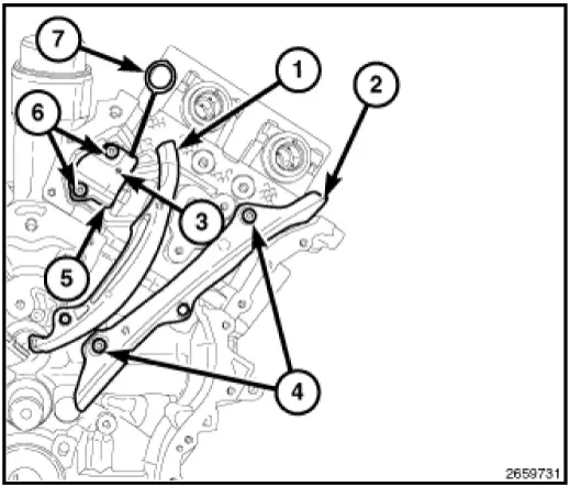 DODGE Chrysler Jeep 3 6L Cylinder Head - FIG 6