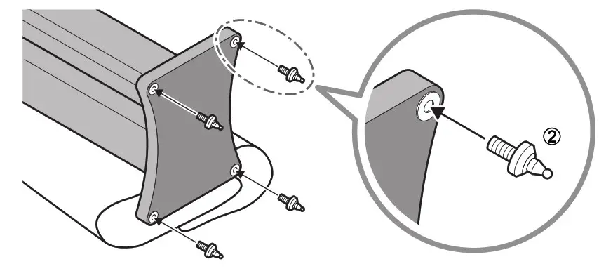 YAMAHA SPS-3000 Speaker Stand - Screw