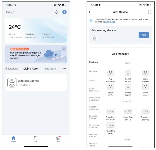 METZLER WiFi Door Chime - set up