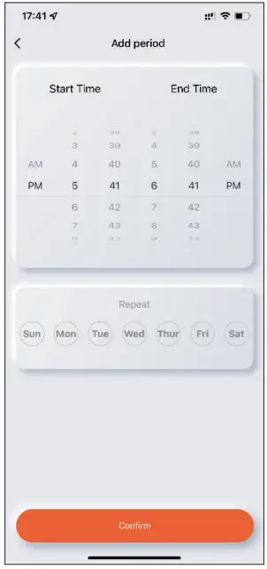 METZLER WiFi Door Chime - time setting