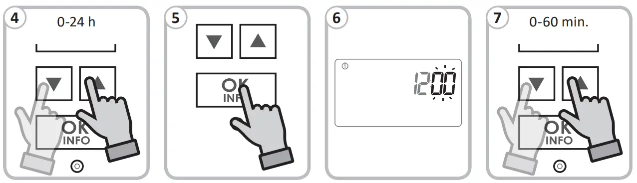 First start-up and setting