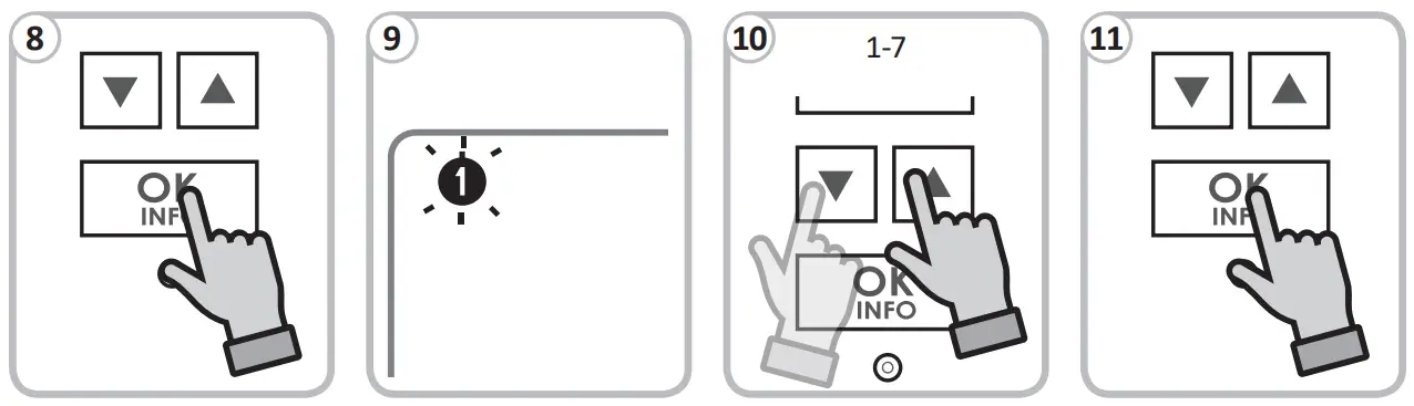 First start-up and setting