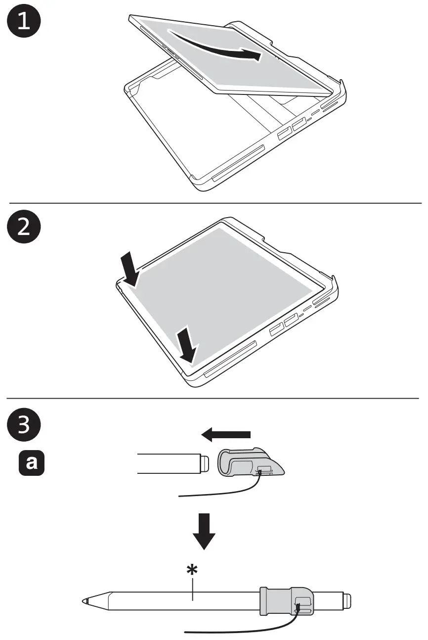 Kensington C8102E BlackBelt Rugged Case for Surface Pro 8 - Figure 2