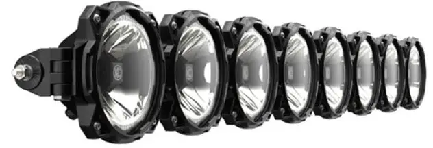 KC HiLiTES 91313 50 Inch Pro6 Gravity LED 8-Light Light Bar System-fig1