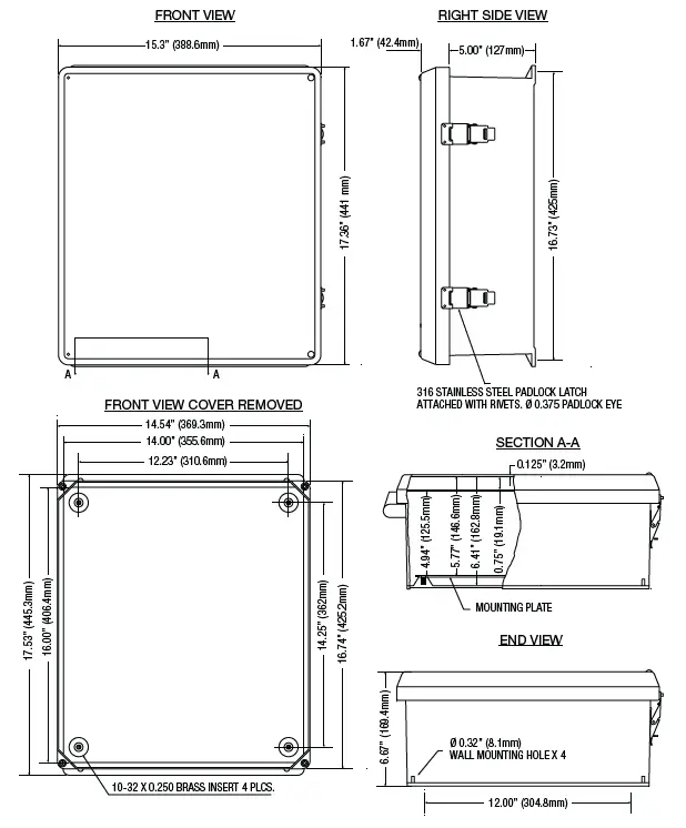 Altronix TROVE Trove1M1WP, TM1X Access and Power Integration 7