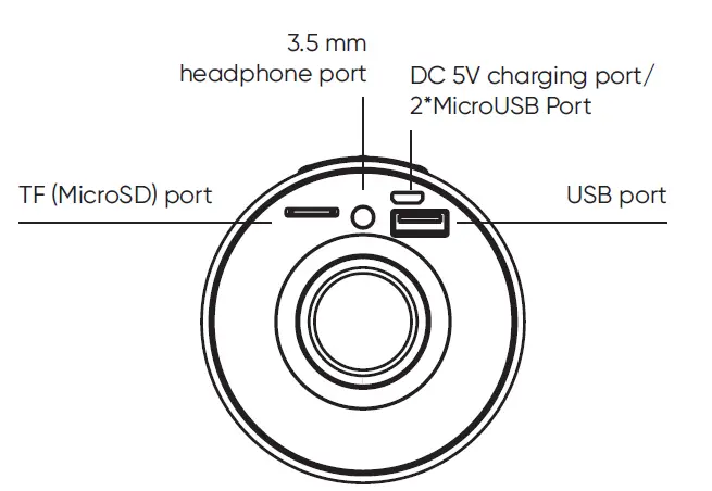 MASINGO New Bluetooth Karaoke Microphone Speaker for Kids and Adults (2)
