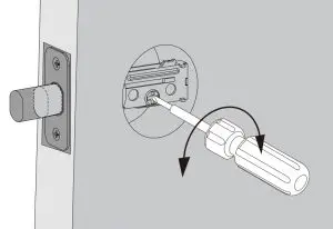 Installing the latch