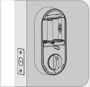 Left/ right hand door installation