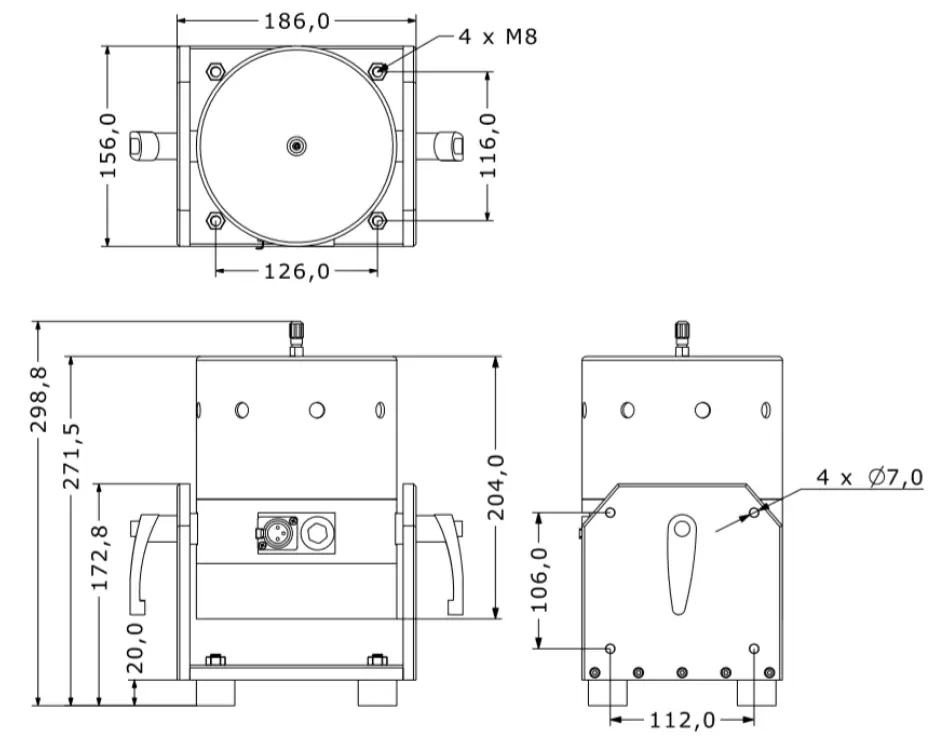 DynaLabs DYN PM 250 250 N PM Shaker - FIG