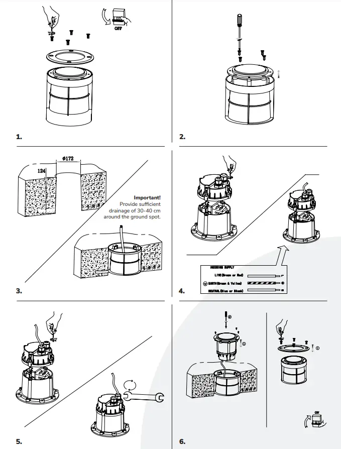 HOFTRONIC-5436680-LED-Ground-Spot-Sonnie-FIG-1