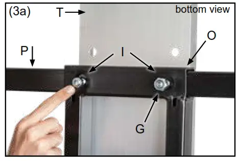 BLACKWIDOW SMC 600R Deluxe Steel Motorcycle Carrier - ASSEMBLY 1