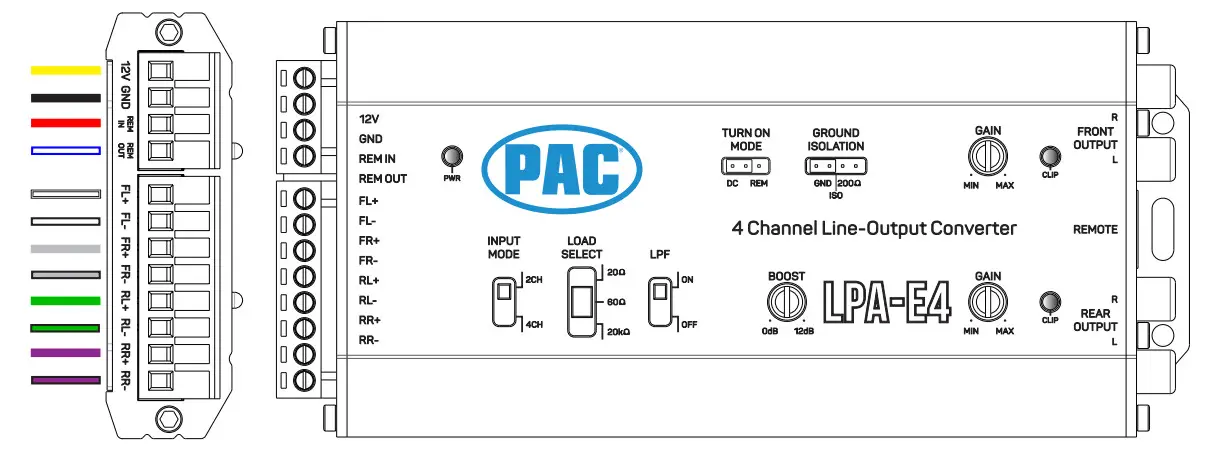 PAC LPHTY01 LocPro Advanced T Harness - Figure 1
