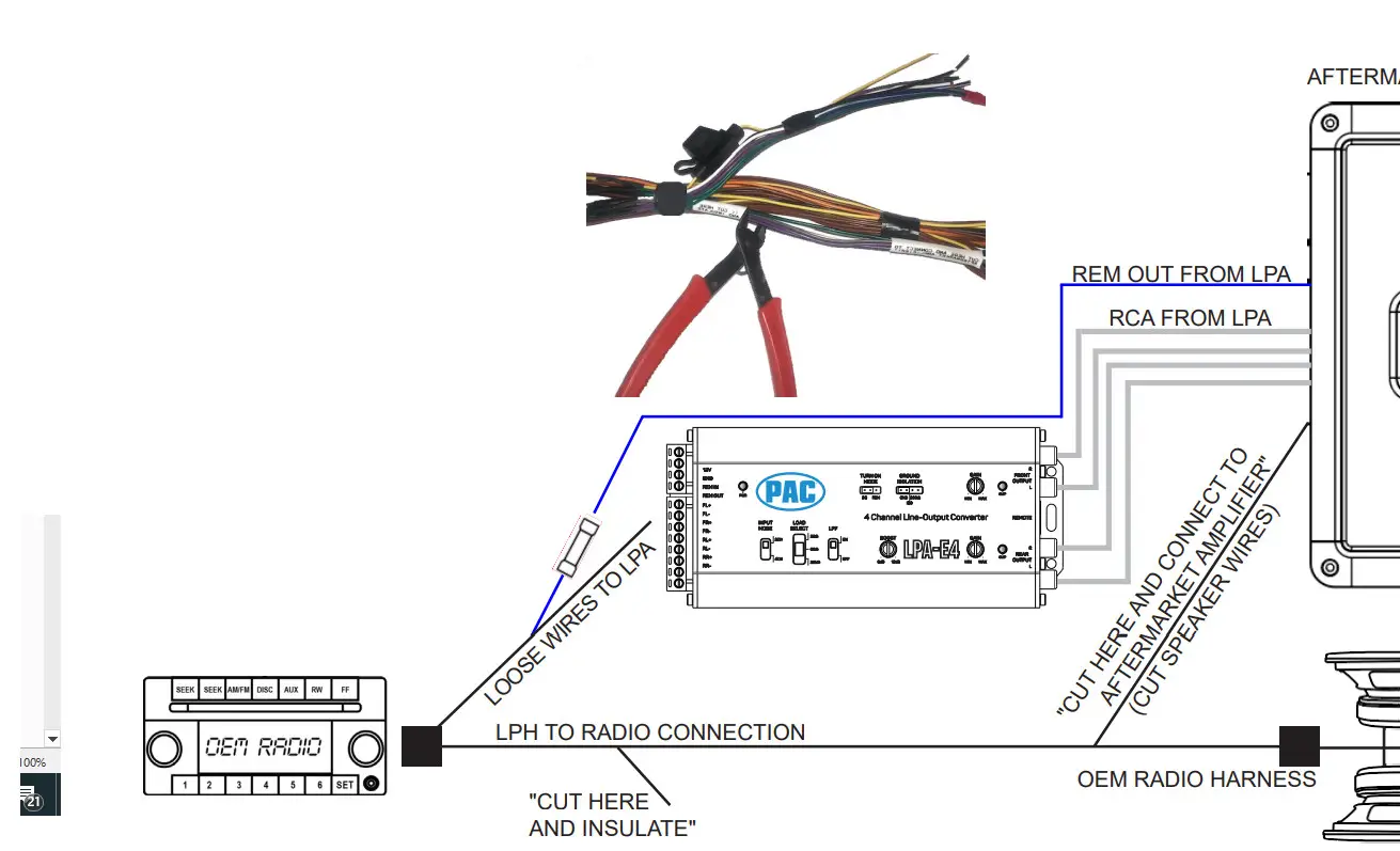 PAC LPHTY01 LocPro Advanced T Harness - Figure 4
