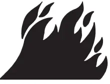 Whirlpool WFG320M0BK 5 1 Cu Ft Black Freestanding 4-Burner Gas Stove - icon