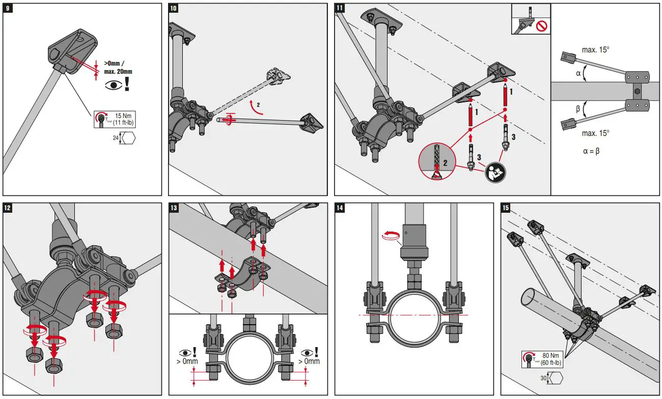 HILTI MFP-UM Fixed Points and Sliders Instruction Manual - Fig 10,5