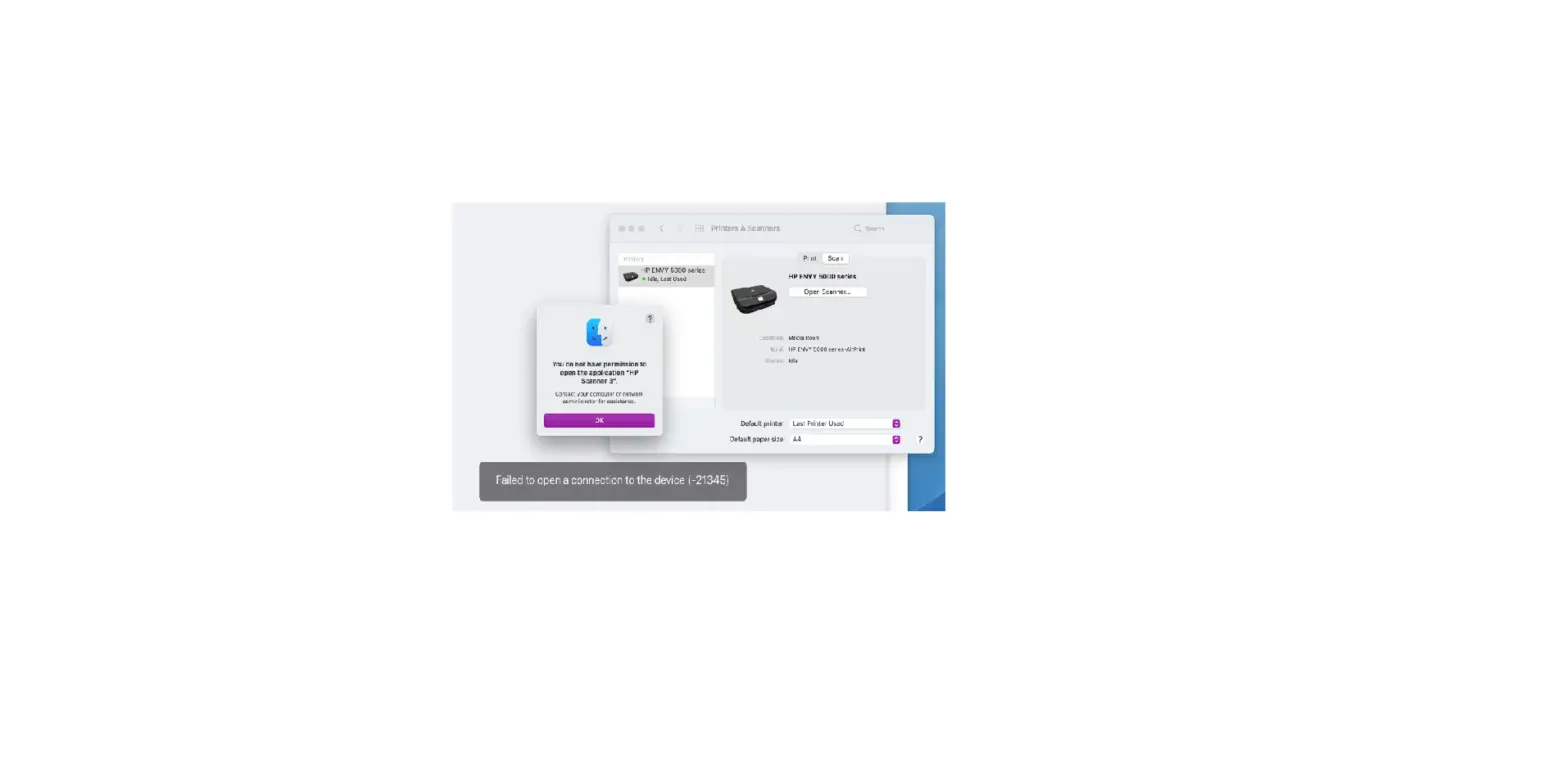 'you Do Not Have Permission To Open The Application' When Using A Scanner On Mac 'you Do Not Have Permission To Open The Application' When Using A Scanner On Mac
